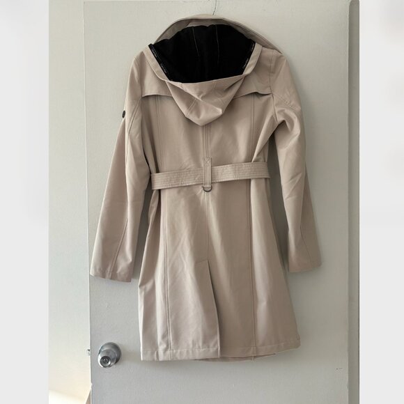 Calvin Klein Belted Trench Coat - Picture 2 of 6